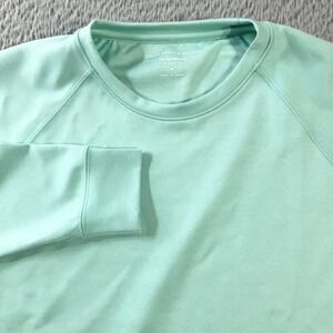 Holderness & Bourne Sweatshirt Mens Medium Green Betts Heathered Cabo Pullover